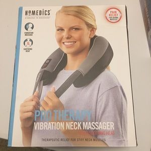 COPY - Pro Therapy Vibration Neck Massager with h…
